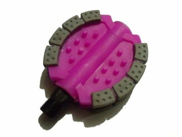 PEDAL BMX R/STD OVAL.ROSA-GRIS JK
