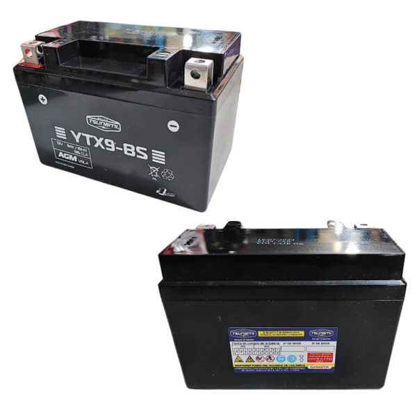 BATERIA YTX9-BS PULSAR20/HARL/CUADR (AGM