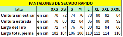 tallas-pantalones-secado-rapido