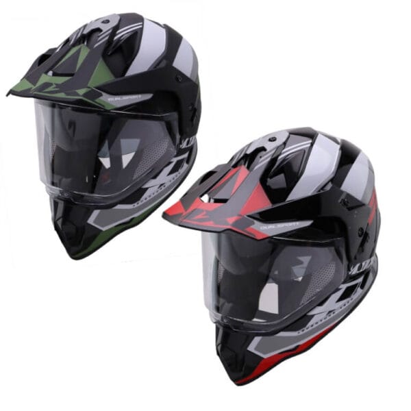 CASCO DUAL ADVENTURE C/DOT C/MICA GRAFIS