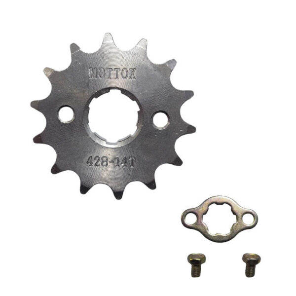 PIÑON MOTRIZ GY200/XL/ICS+SEG+PER17T-428