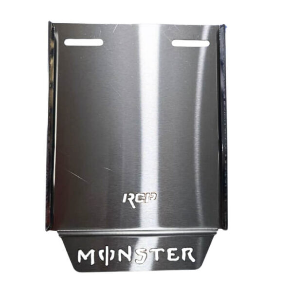 PORTA PLACA UNIV.ACERO INOX.MONSTER