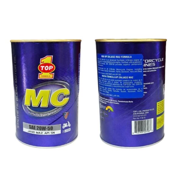 ACEITE 4T 20W50 SINT.TOP 1 MC