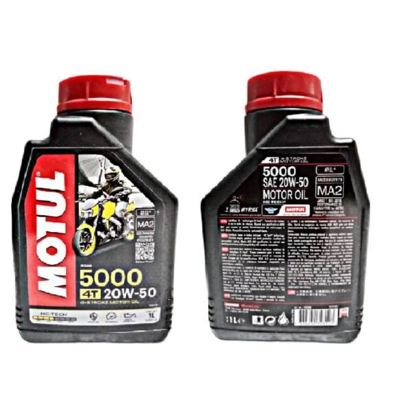 ACEITE 4T 20W50 5000 SEMI SINT.MOTUL
